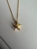 925 Sterling silver Starfish Necklace
