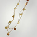 Mini disk doble chain 925