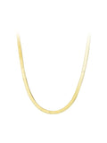925  Sterling Silver Gold Snake Necklace
