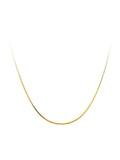 925 Sterling Silver Gold Fine Rope Necklace