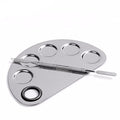 Stainless Steel Make Up Palette & Spatula