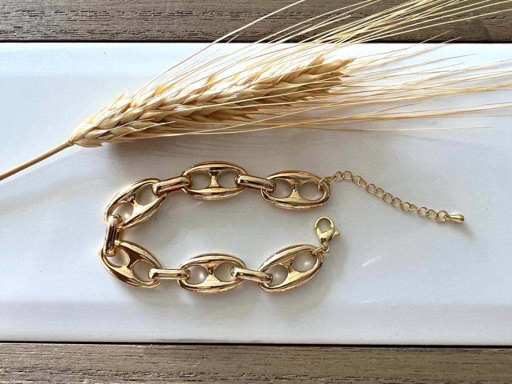 GG Gold Plated Bracelet