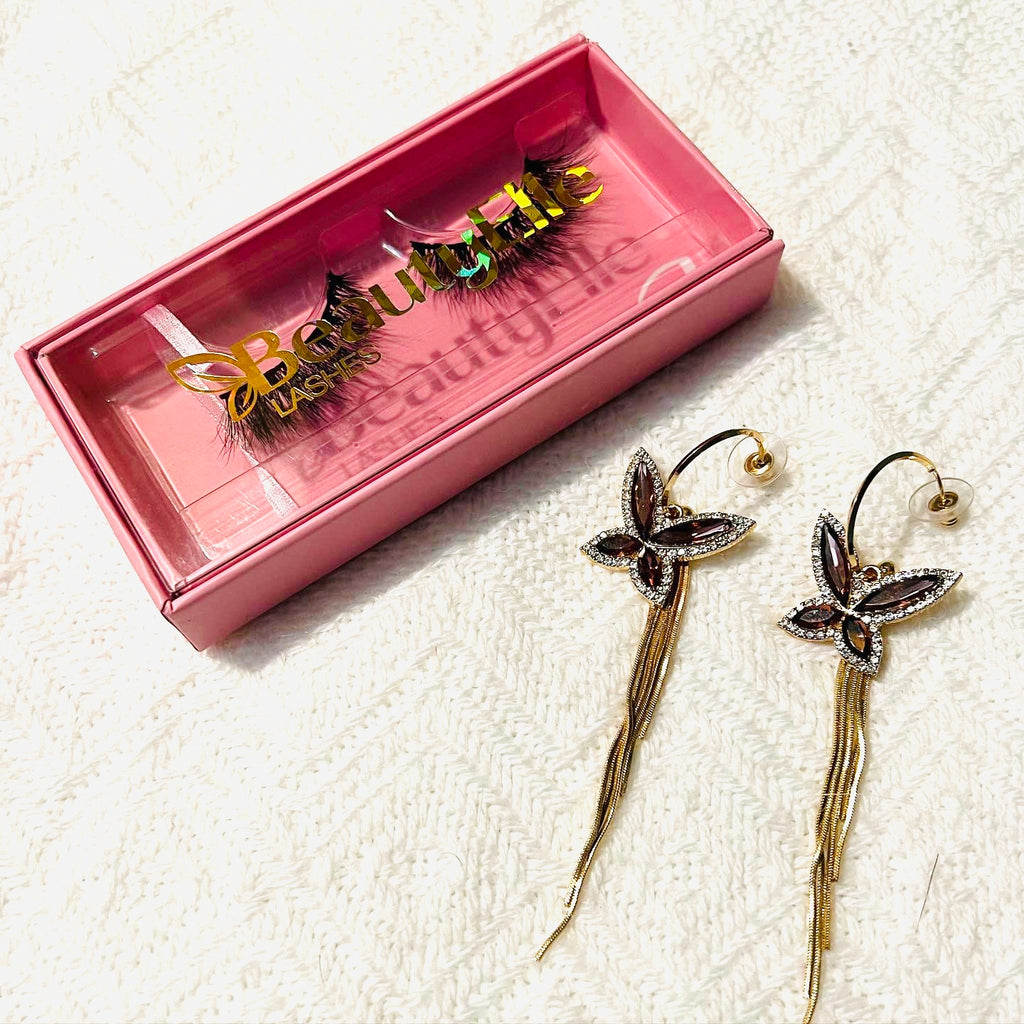 Butterfly Titanium Earrings