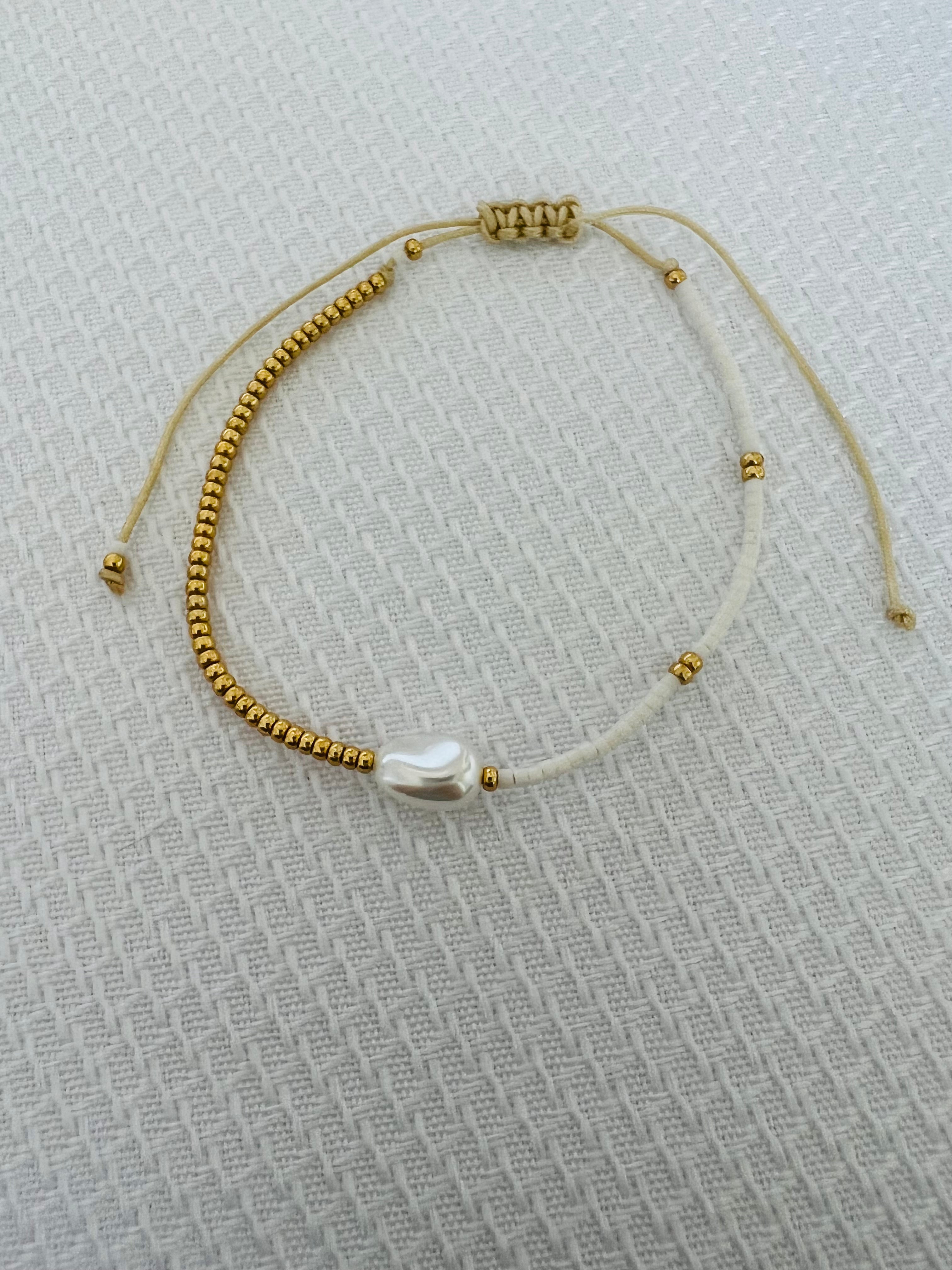 Pearl & Gold fine cord